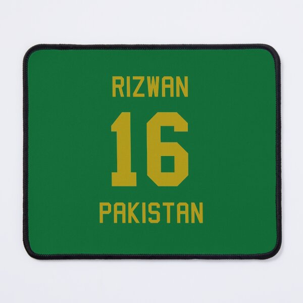 Item preview, Mohammad Rizwan | 16 | Pakistan Cricket Jersey designed and sold by CHAMPION WARRIOR.