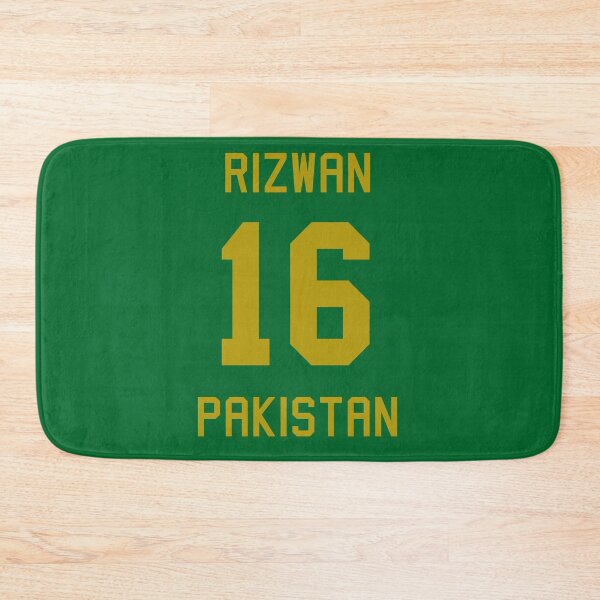Item preview, Mohammad Rizwan | 16 | Pakistan Cricket Jersey designed and sold by CHAMPION WARRIOR.