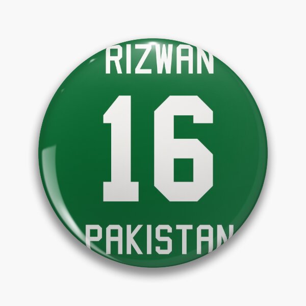 Item preview, Mohammad Rizwan | 16 | Pakistan Cricket Jersey designed and sold by CHAMPION WARRIOR.