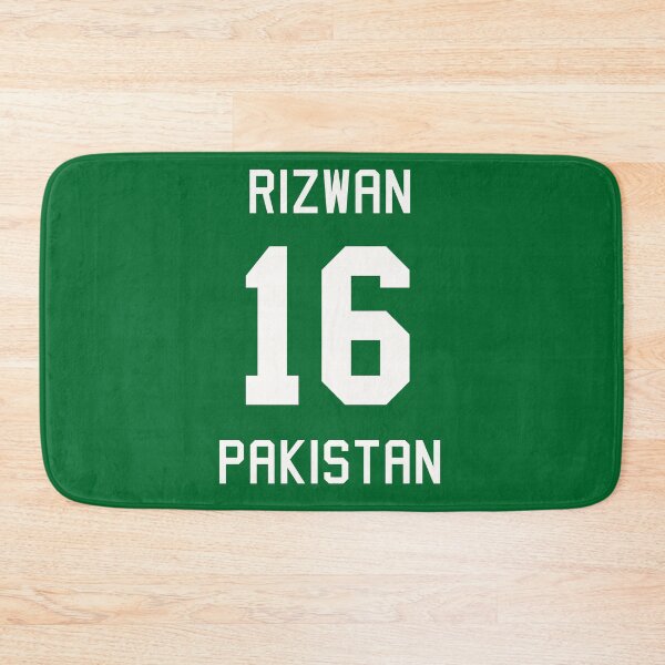 Item preview, Mohammad Rizwan | 16 | Pakistan Cricket Jersey designed and sold by CHAMPION WARRIOR.