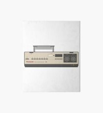 Retro VHS Player Videokassette 80er Jahre Elektronik Galeriedruck