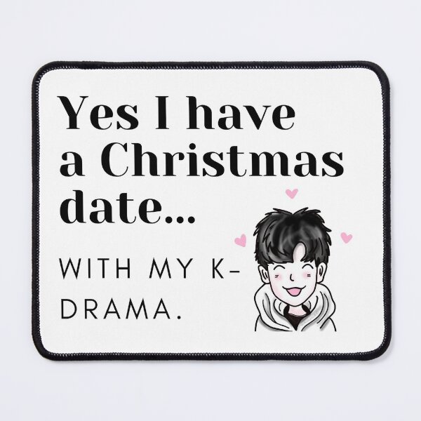 Item preview, Christmas K-Drama Date designed and sold by ChopstickNoodle.
