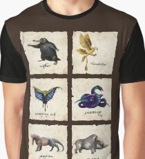 Fantastical Creatures Graphic T-Shirt