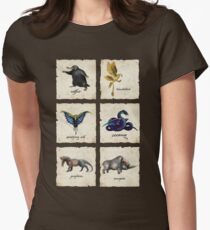 Fantastical Creatures Women's Fitted T-Shirt