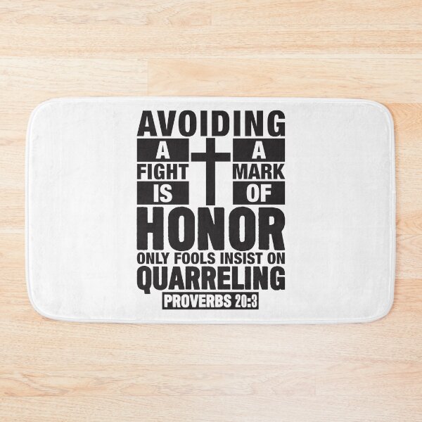 Item preview, Proverbs 20:3 designed and sold by plushism.
