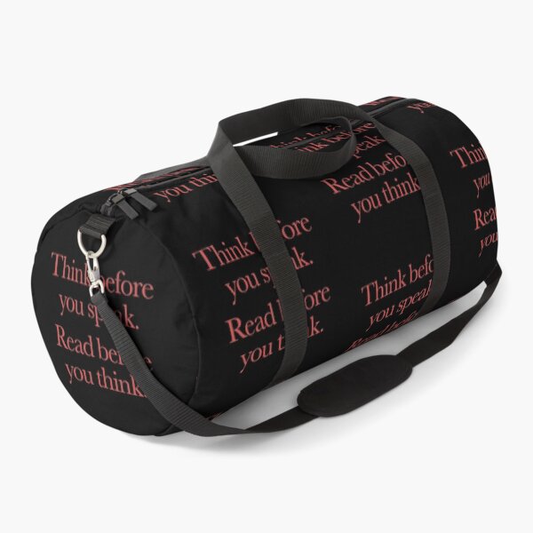 Item preview, Think before you speak. Read before you think. v.3 designed and sold by x1brett.