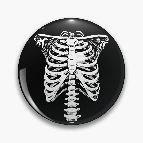 Artikelvorschau, Golf Ball Heart Skeleton Rib Cage Halloween Love Golf Gear entworfen und verkauft von DynamicDesign.