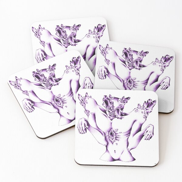 Item preview, Inktober 2021 DAY 1: Crystal PRINT PURPLE designed and sold by packtcrushd.