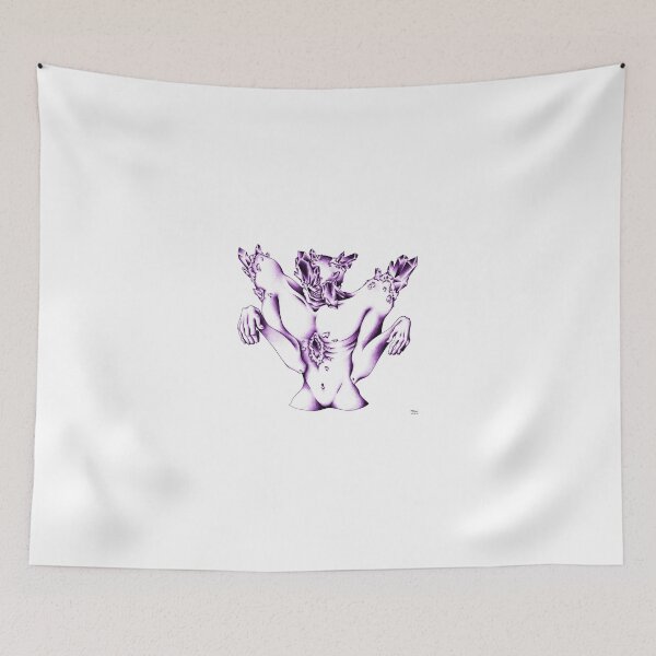 Item preview, Inktober 2021 DAY 1: Crystal PRINT PURPLE designed and sold by packtcrushd.