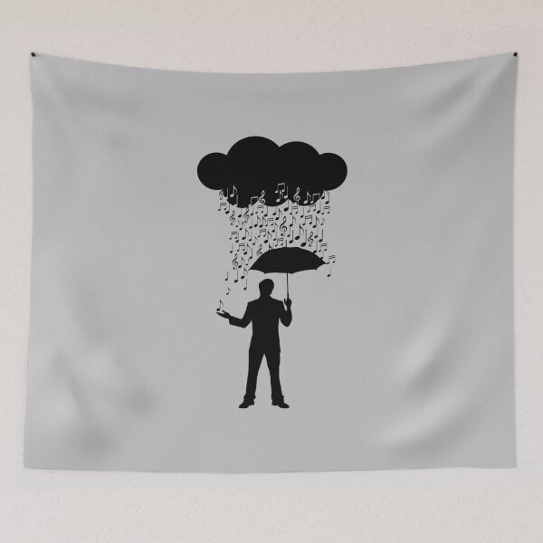 Item preview, Rain Music designed and sold by VibrantGifts.
