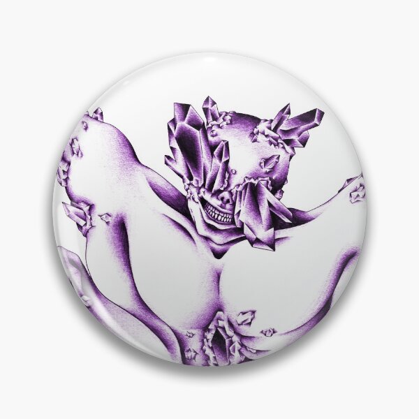 Item preview, Inktober 2021 DAY 1: Crystal PURPLE designed and sold by packtcrushd.