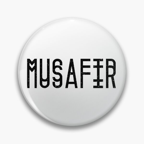 Item preview, Musafir Elongated Typography designed and sold by Parag's Travel Shop.