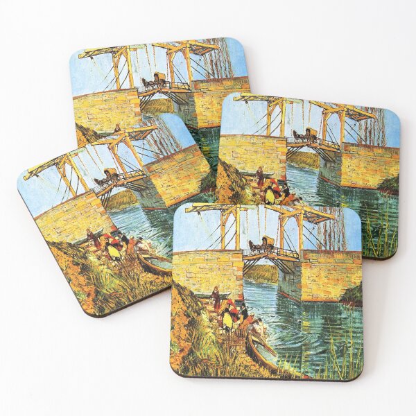 Item preview, The Langlois Bridge at Arles with Women Washing-Vincent van Gogh designed and sold by LumiereSasha.