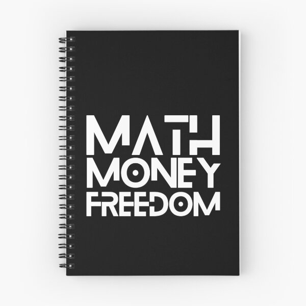 Item preview, Math Money Freedom - DeFi crypto slogan designed and sold by yennyz.