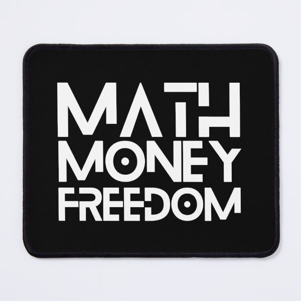 Item preview, Math Money Freedom - DeFi crypto slogan designed and sold by yennyz.