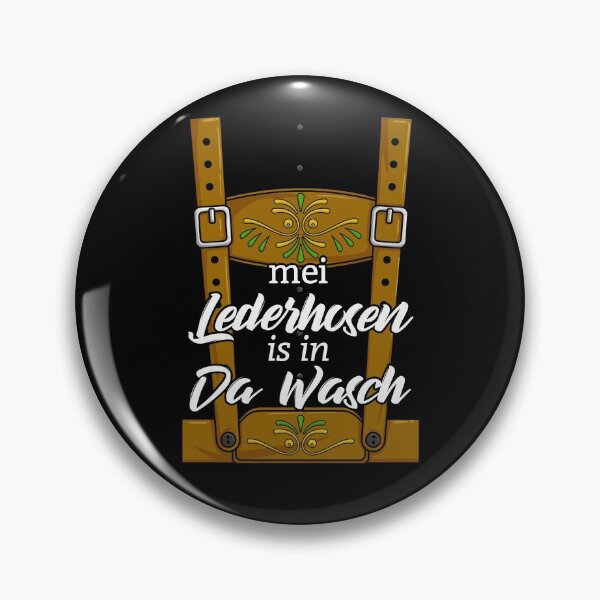 Item preview, Mei Lederhosen Is In Da Wasch Men's Oktoberfest Costume Gear designed and sold by DynamicDesign.