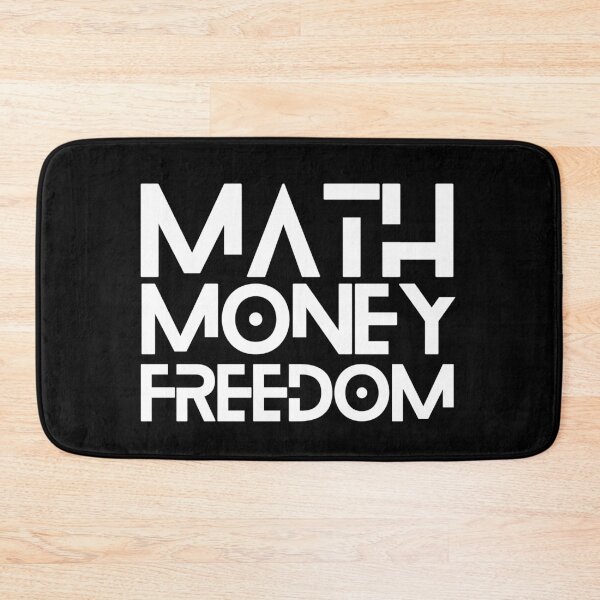 Item preview, Math Money Freedom - DeFi crypto slogan designed and sold by yennyz.