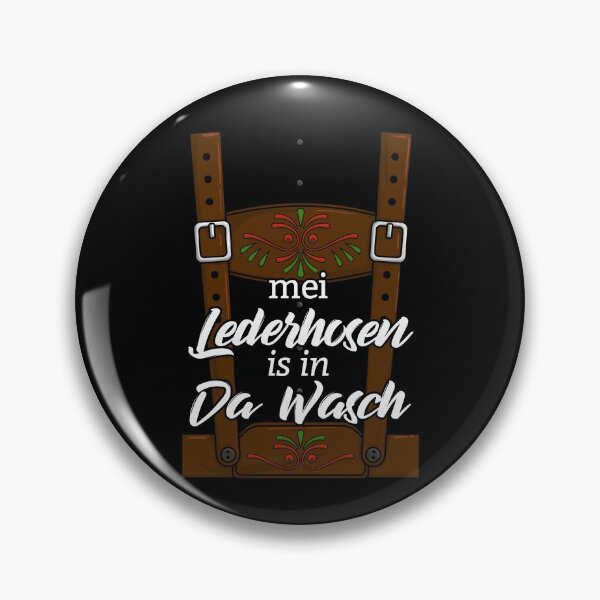 Item preview, Mei Lederhosen Is In Da Wasch Men's Oktoberfest Costume Gear designed and sold by DynamicDesign.