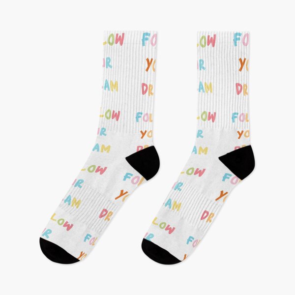 Item preview, Follow Your Dream Colorful Fun Quote, Colorful Nursery designed and sold by DearSunny.