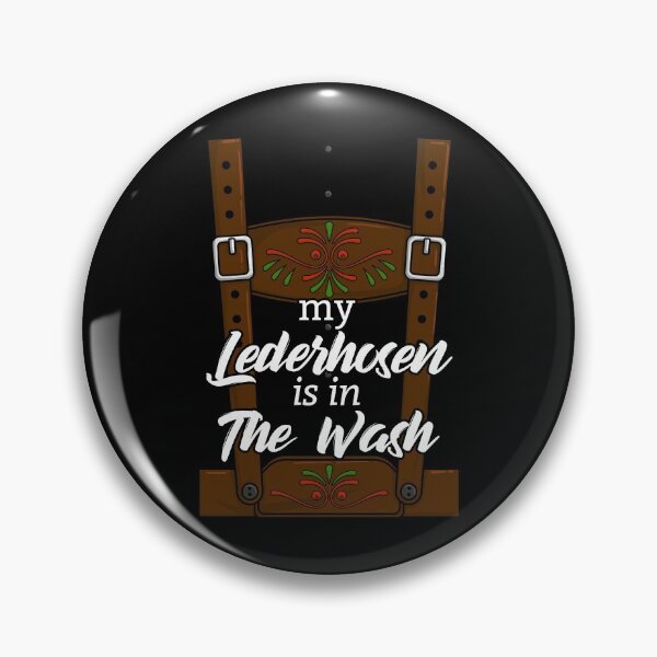 Item preview, My Lederhosen Is In The Wash Men's Oktoberfest Costume Gear designed and sold by DynamicDesign.