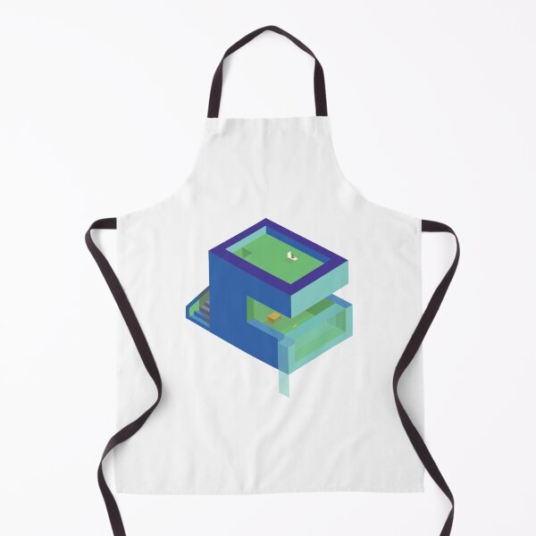 Item preview, BLUE FLOATING HOME with doggo designed and sold by Balenilart.