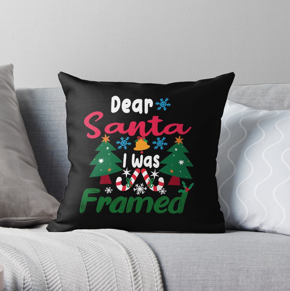 Dear Santa I Can Explain All-Over Print Basic Pillow Case Christmas Pillow Merry Christmas Happy Holidays Gift for Him Naughty Or Nice Gift for Her Stocking Stuffer Dear Santa I Can Explain All-Over Print Basic Pillow Case Christmas Pillow Merry Christmas Happy Holidays Gift for Him Naughty Or Nice Gift for Her Stocking Stuffer