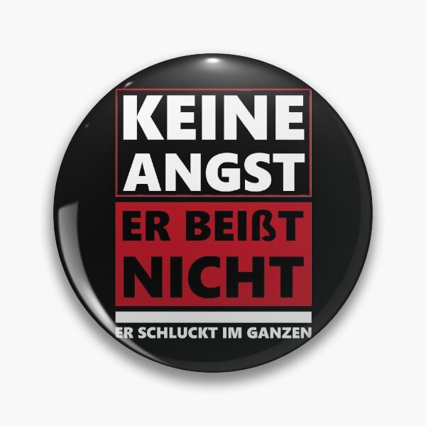 Item preview, Keine Angst, er beißt nicht. Achtung böser Hund. Hunde lustige Sprüche auf T-Shirts. designed and sold by silentcolors.