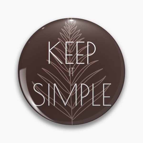 Item preview, Keep it Simple designed and sold by Indhu Anavankota.