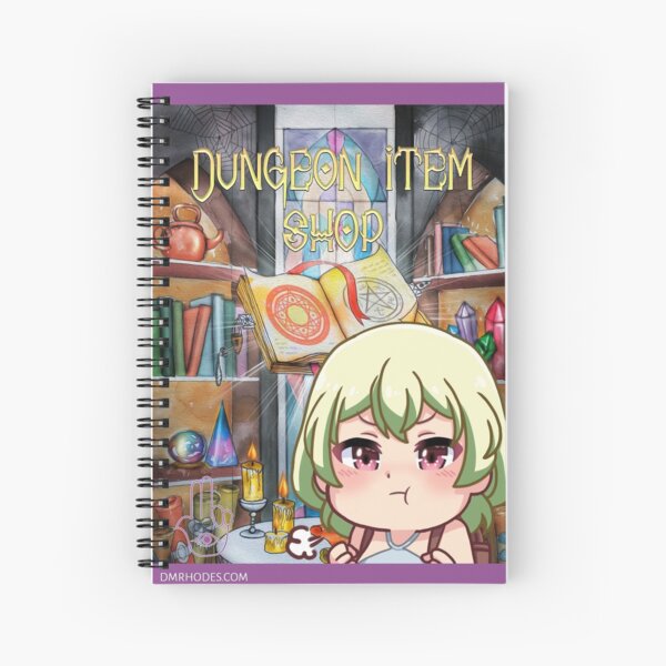 Dungeon Item Shop - Fresh Pouting Spiral Notebook
