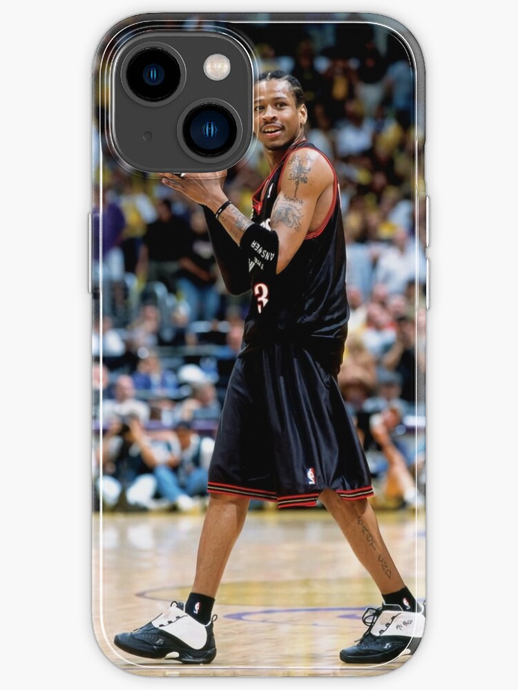 HD wallpaper white and red NBA jersey basketball Allen Iverson  Philadelphia 76ers  Wallpaper Flare