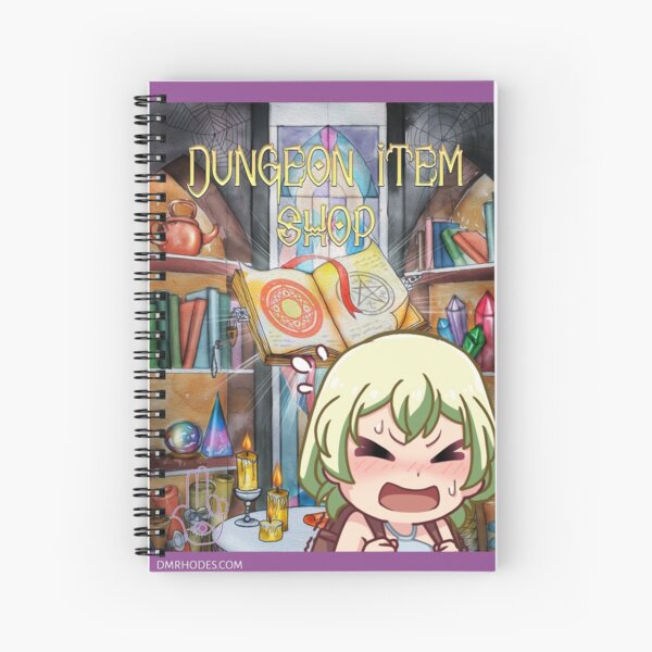 Dungeon Item Shop - Fresh Struggling Spiral Notebook