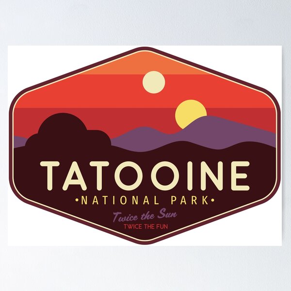 Item preview, Tatooine National Park - Twice the Fun, Twice the Fun!  designed and sold by magrodanny.