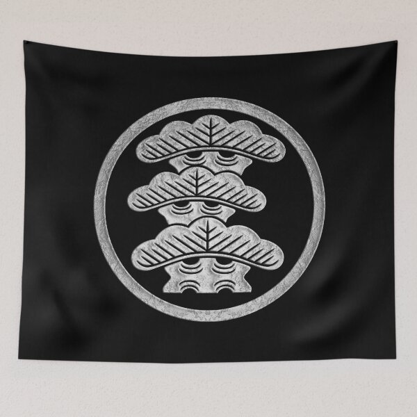 Item preview, Sankai Matsu Kamon in Silver Foil designed and sold by Takeda-art.
