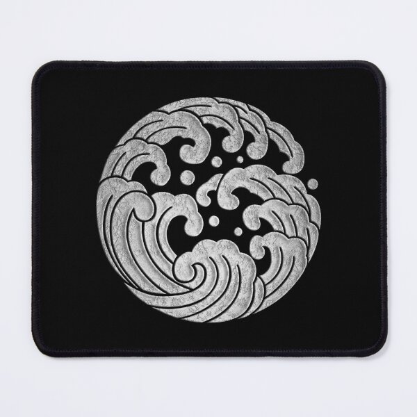 Item preview, Miginami no Maru Kamon in Silver Foil designed and sold by Takeda-art.