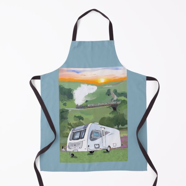 Artikelvorschau, Wohnwagen North Yorkshire Moors entworfen und verkauft von Leatextileart.
