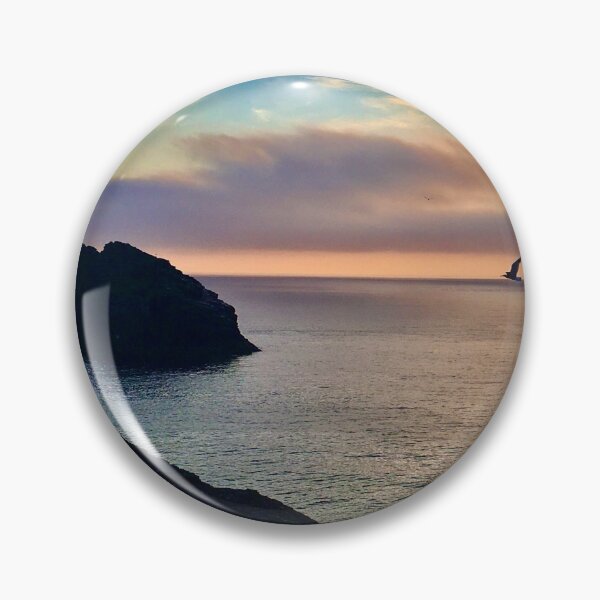 Artikelvorschau, Boscastle Meerblick bei Sonnenuntergang entworfen und verkauft von biffybobcat.