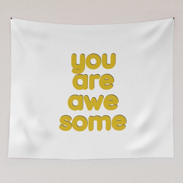 Item preview, You Are Awesome - Gold designed and sold by simpleones.