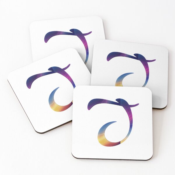 Item preview, J letter 3D look Colourful Glossy Effect  designed and sold by Tshirtstory.