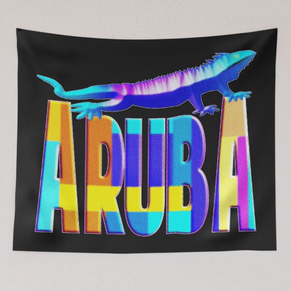 Item preview,   ARUBA - ONE HAPPY ISLAND - IGUANA PARADISE designed and sold by Ralek.