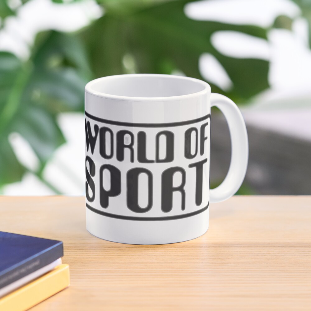 "ITV World of Sport" Coffee Mug for Sale by halibutgoatramb Redbubble