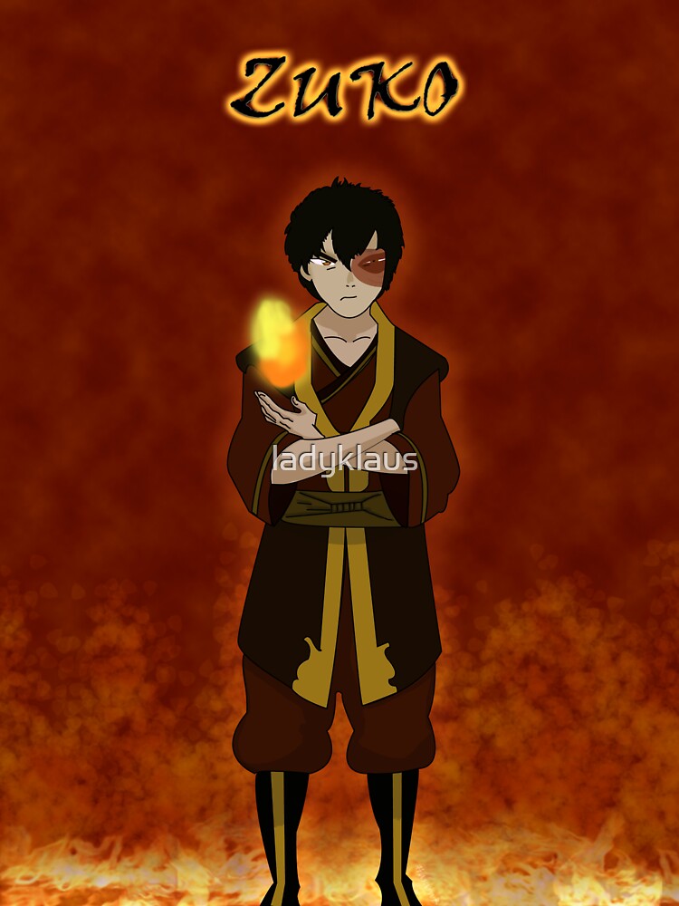 Prince Zuko Avatar The Last Airbender Lightweight Hoodie