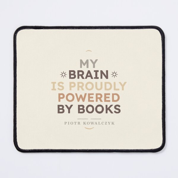 Item preview, My Brain Is Proudly Powered by Books designed and sold by Geek Updated.