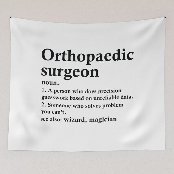 Item preview, Orthopedic Surgeon Definition Funny Orthopedics Occupation designed and sold by woodesigner.