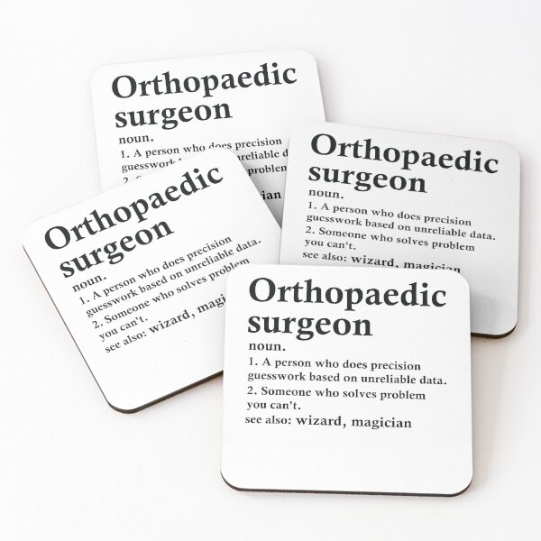 Item preview, Orthopedic Surgeon Definition Funny Orthopedics Occupation designed and sold by woodesigner.