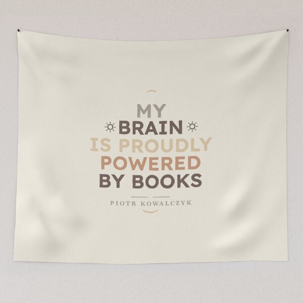 Item preview, My Brain Is Proudly Powered by Books designed and sold by Geek Updated.