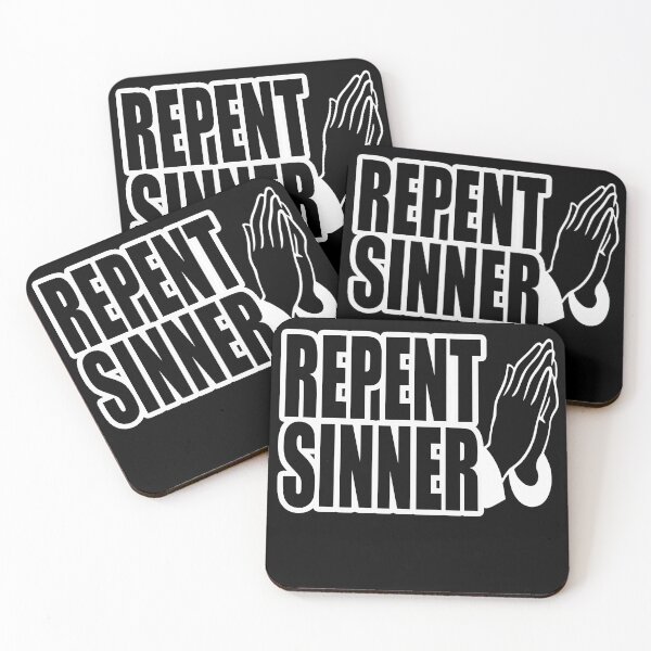 Item preview, Repent Sinner designed and sold by NuarzDesign.