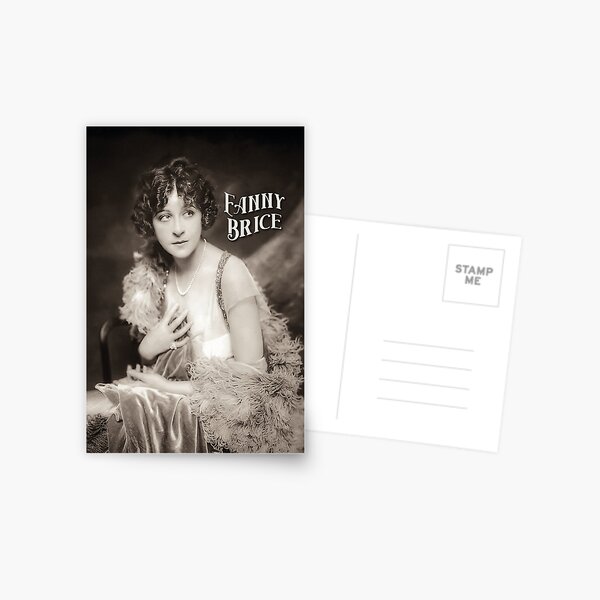 Fanny Brice Postcard