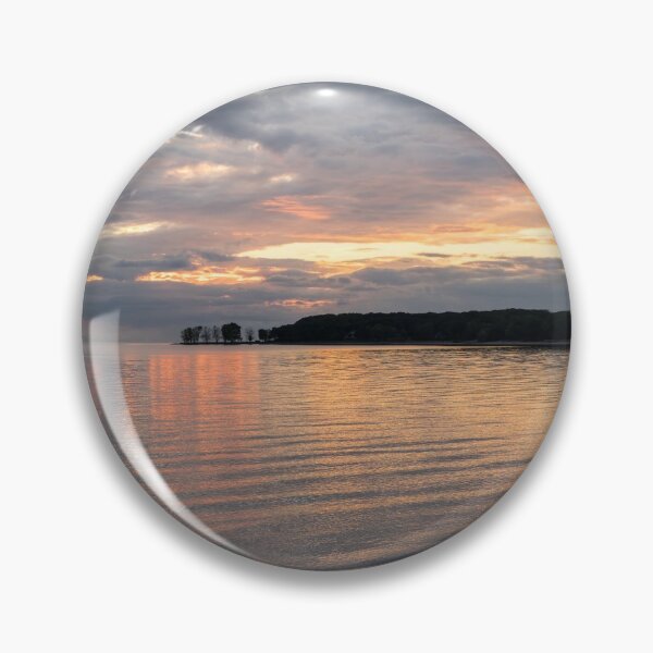 Item preview, Private Beach Sunset - Lorraine Bay North Shore Lake Erie designed and sold by Georgia Mizuleva.