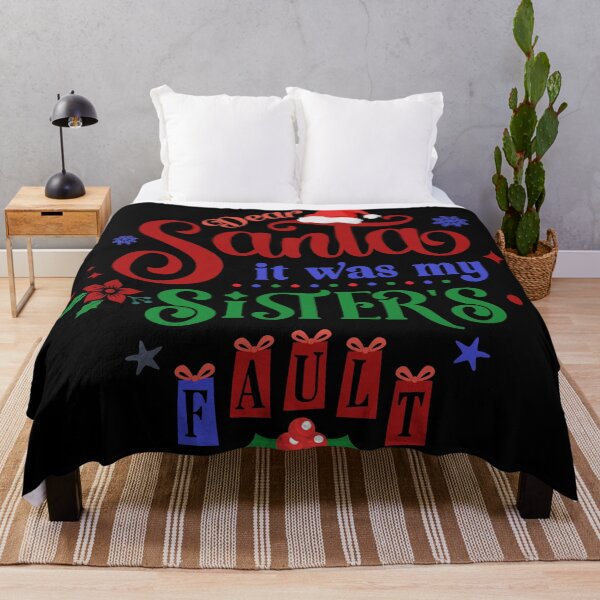 Item preview, Dear Santa it was my SISTER'S FAULT designed and sold by Wheeler-Styl3.