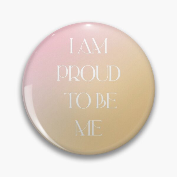 Item preview,  I Am Proud To Be Me - Affirmation designed and sold by BohomadicStudio.